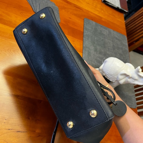 Michael kors black leather purse - Picture 5 of 6